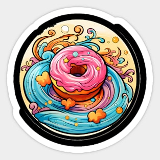 Donut Delight Sticker